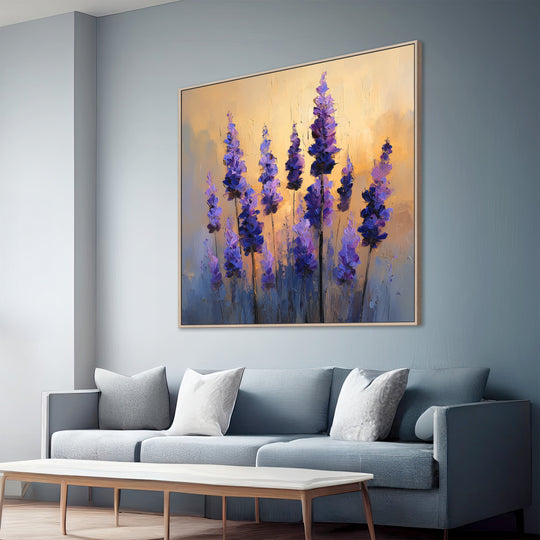 Purple Flower Canvas Print