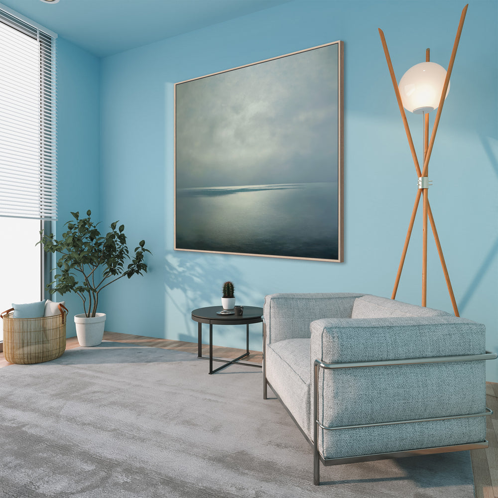 Minimal Ocean Canvas Print