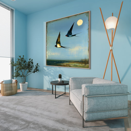 Large Swallow Canvas Print