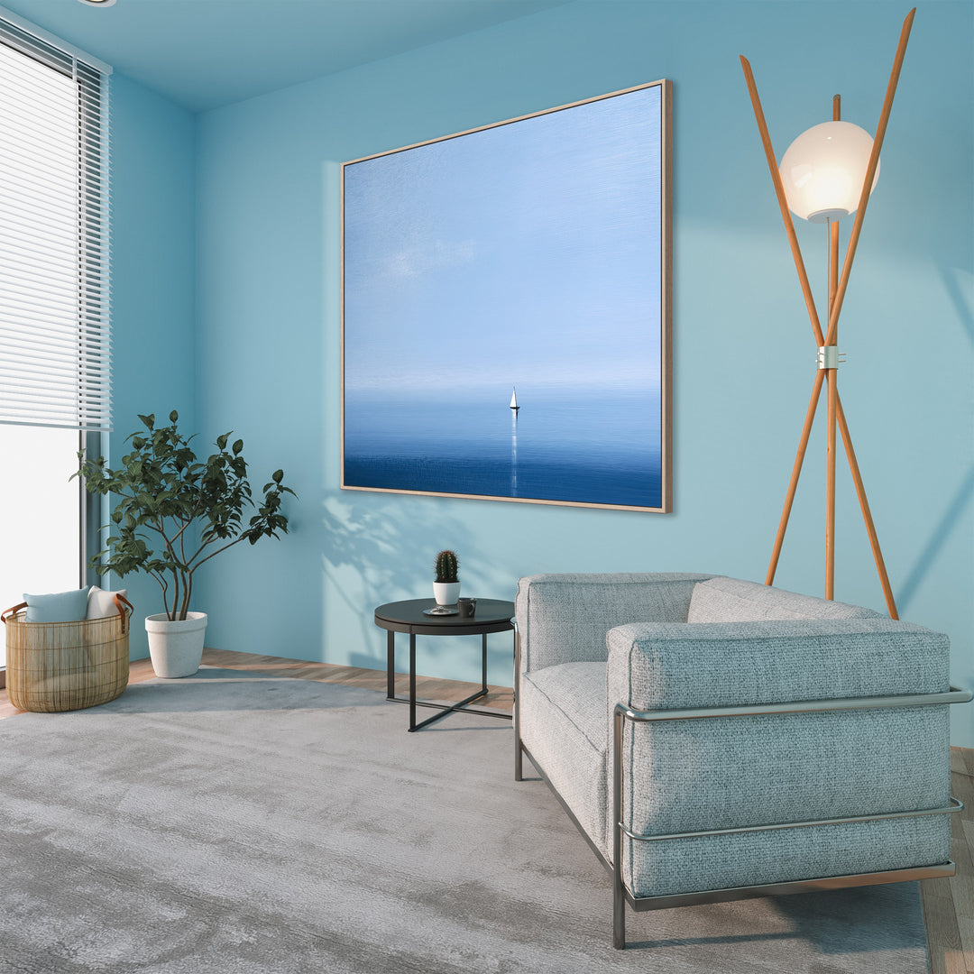Large Sailboat Canvas Print