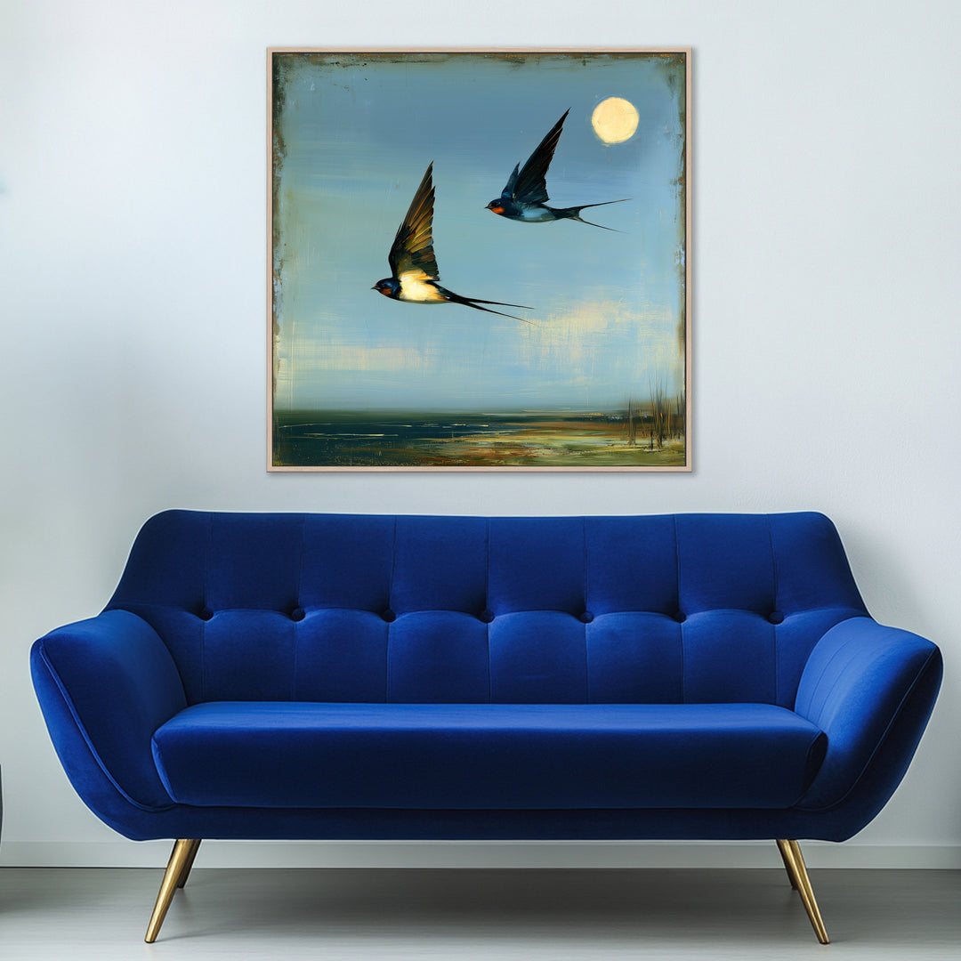 Large Swallow Canvas Print