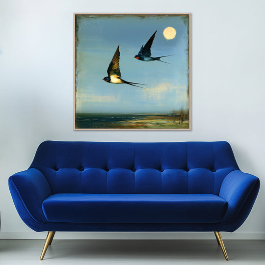 Large Swallow Canvas Print