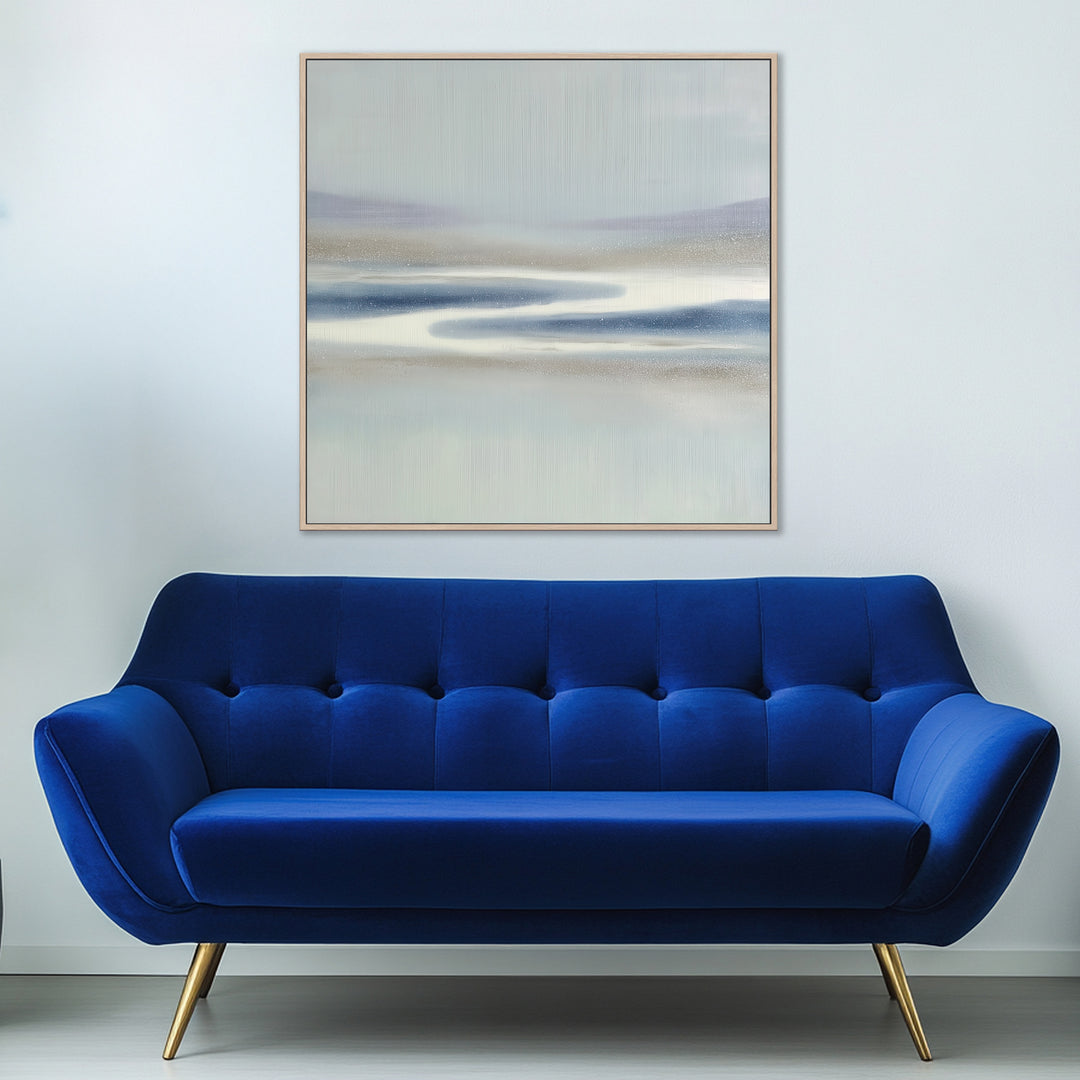 Abstract Coastal Landscape Canvas Print
