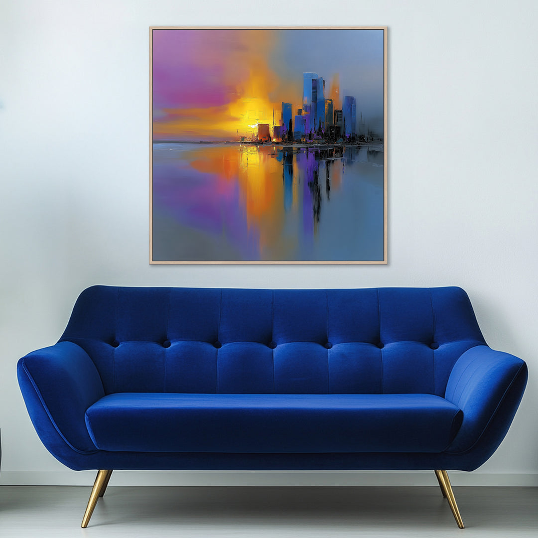 City Skyline Canvas Print