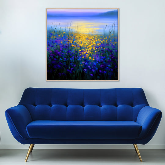 Large Wildflower Canvas Print