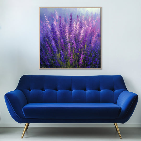 Lavender Field Canvas Print