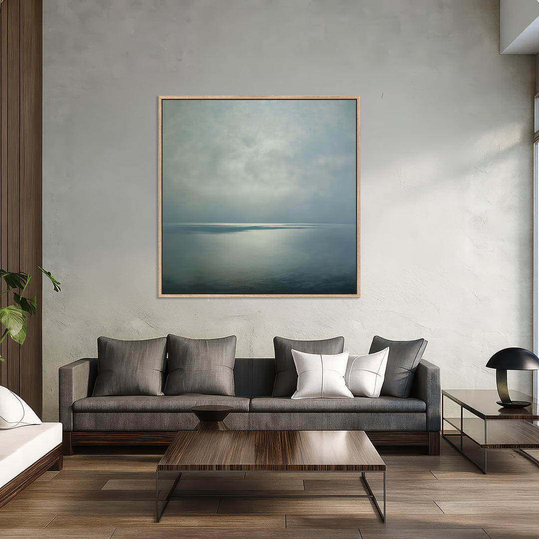 Minimal Ocean Canvas Print
