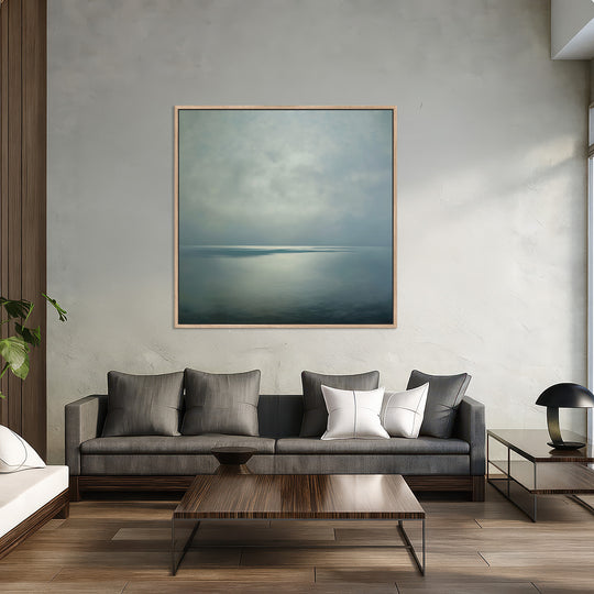 Minimal Ocean Canvas Print