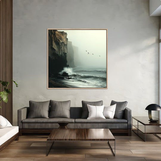 Large Coastal Canvas Print