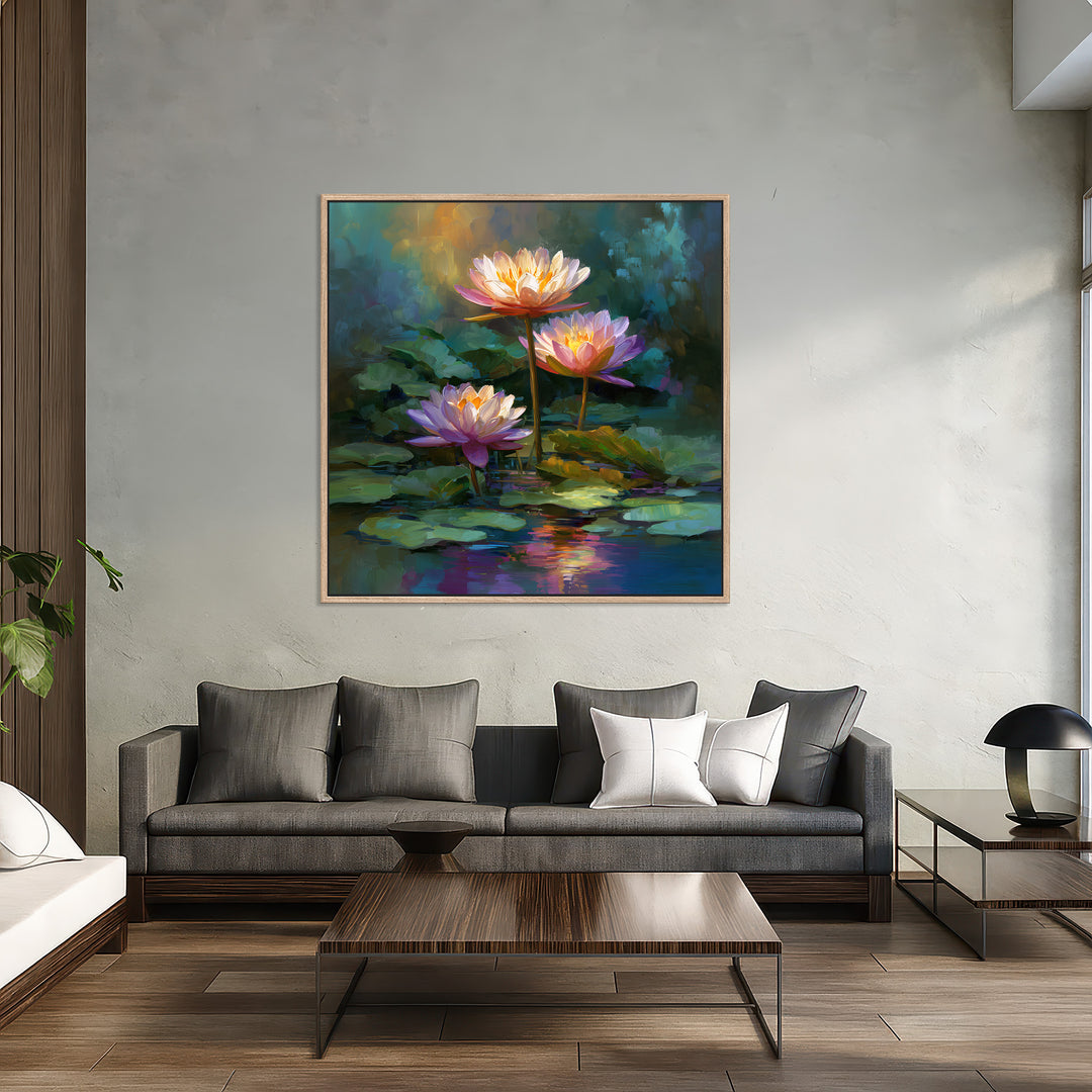 Lotus Flower Canvas Print