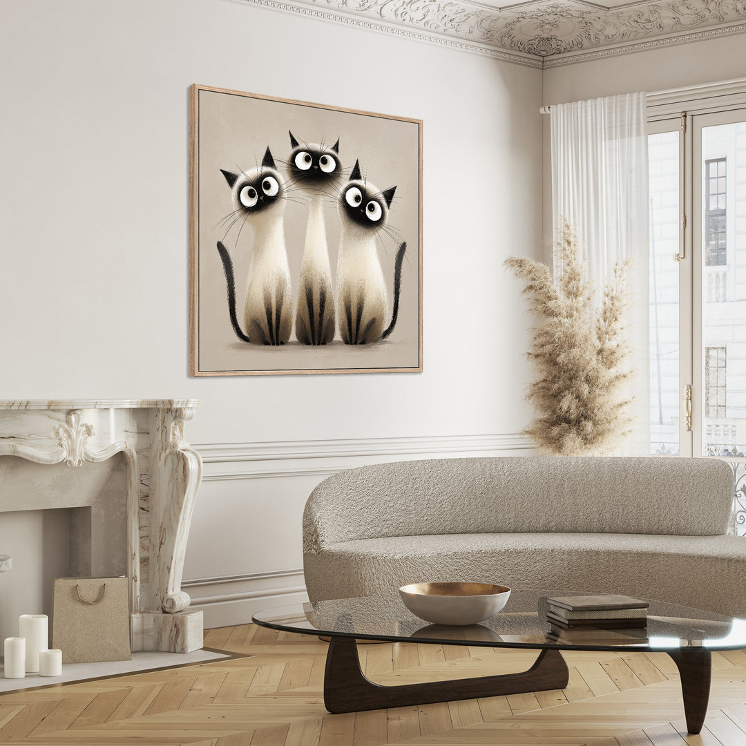 Cute Cat Canvas Print