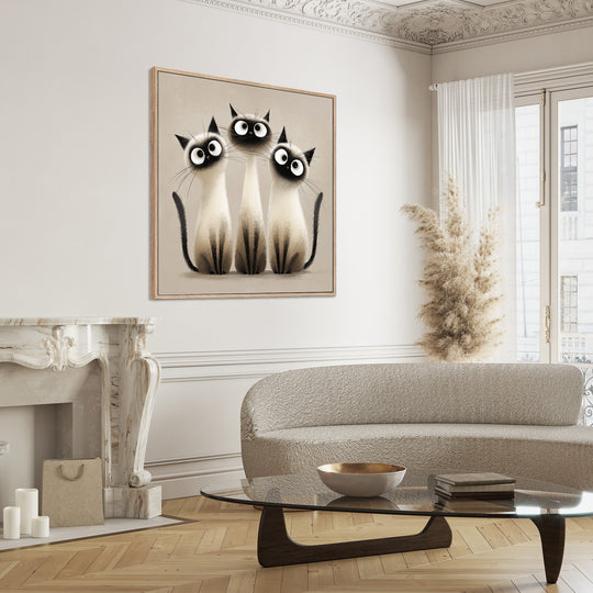 Cute Cat Canvas Print