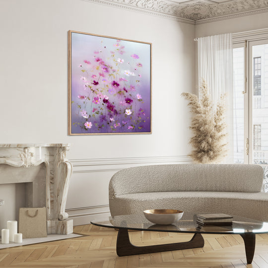 Pink Floral Canvas Print