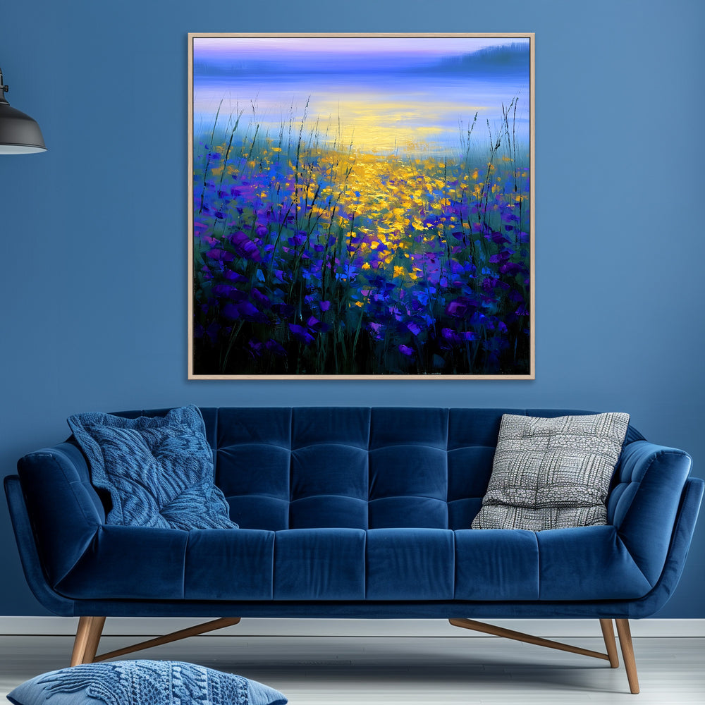Large Wildflower Canvas Print