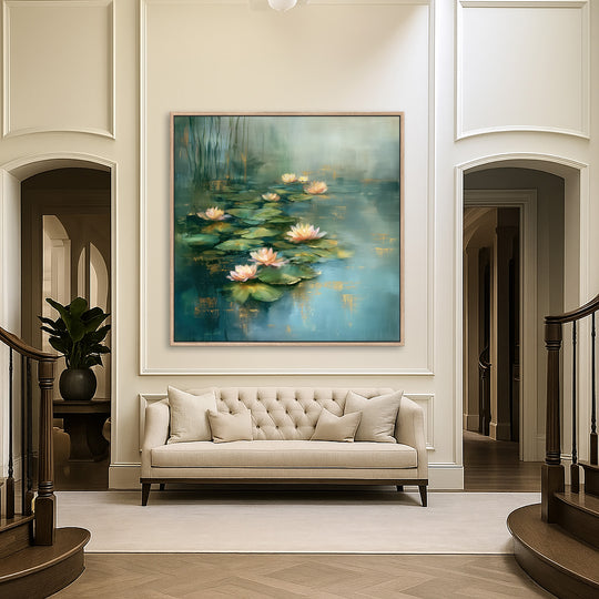 Water lily pond