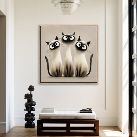 Cute Cat Canvas Print