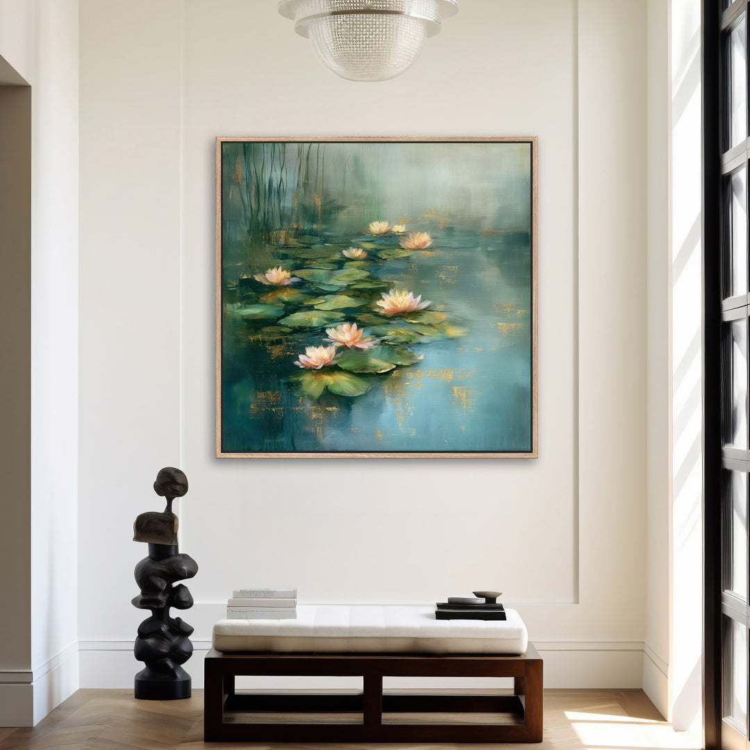 Water lily pond