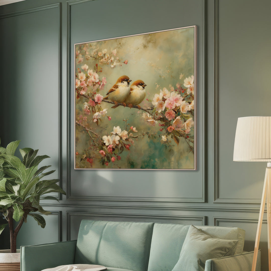 Sparrow Bird Canvas Print