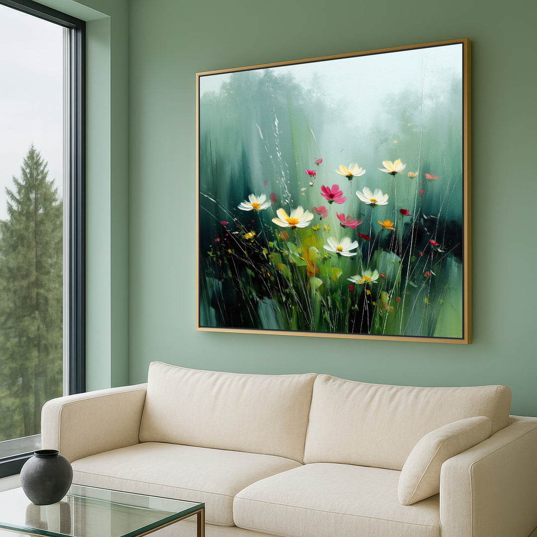 Green Meadow Wall Art