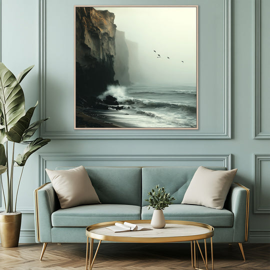 Large Coastal Canvas Print