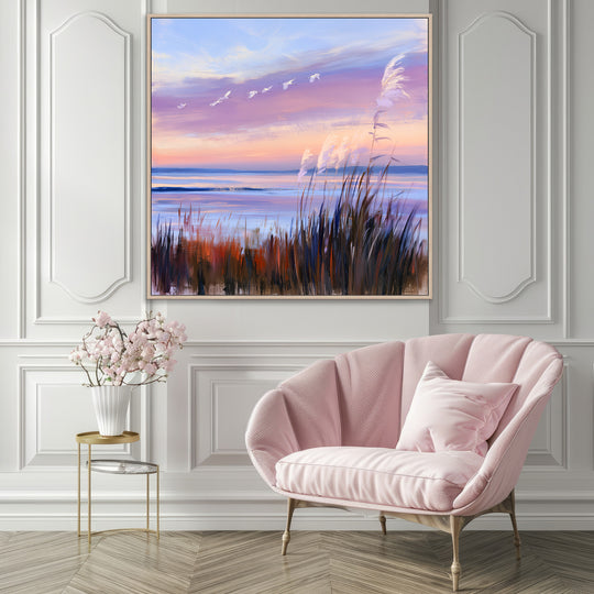 Pink Purple Seascape