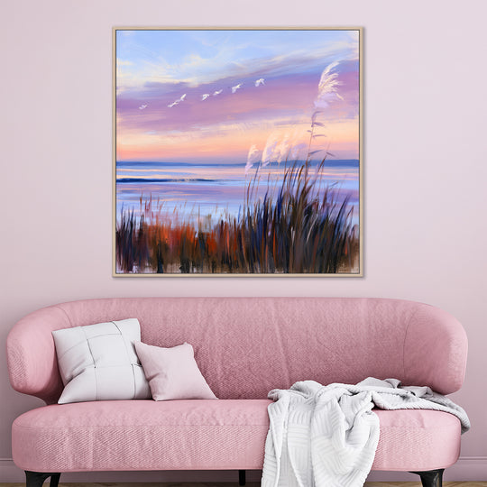 Pink Purple Seascape