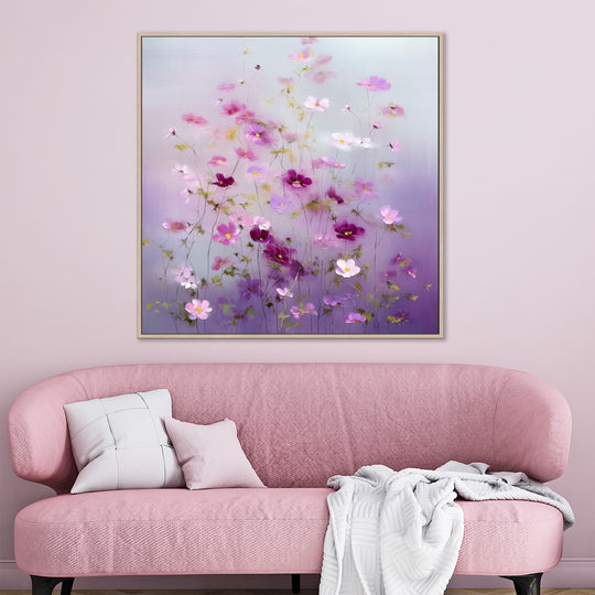 Pink Floral Canvas Print
