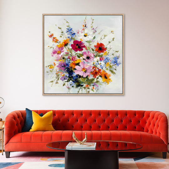 Colorful Wildflower Canvas Print