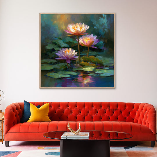 Lotus Flower Canvas Print