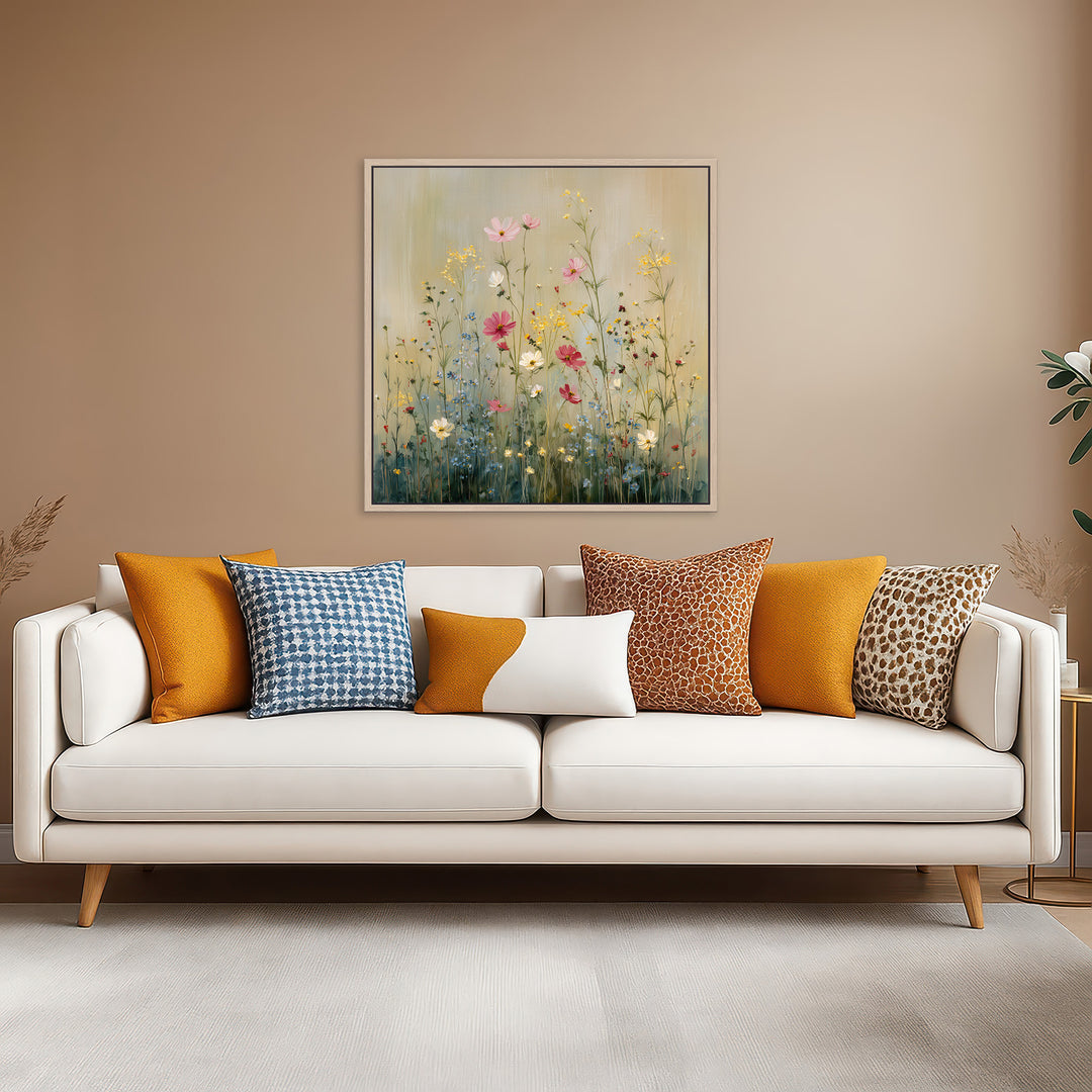 Botanical meadow wall art