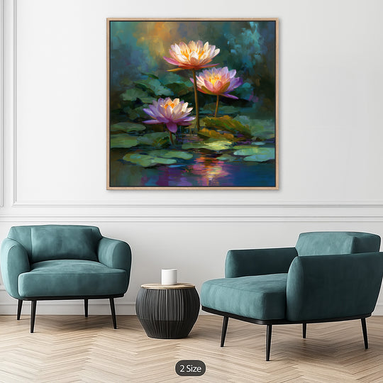Lotus Flower Canvas Print