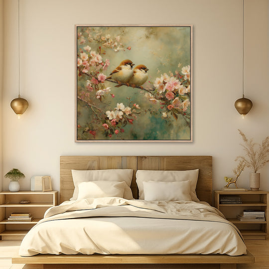 Sparrow Bird Canvas Print