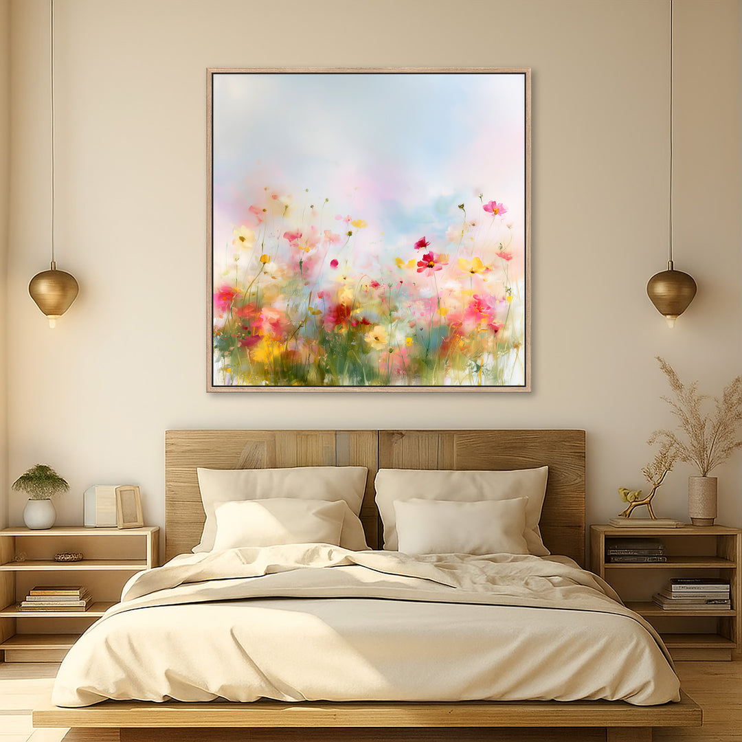 Pink Yellow Meadow