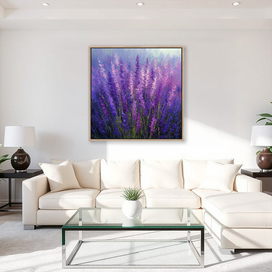 Lavender Field Canvas Print
