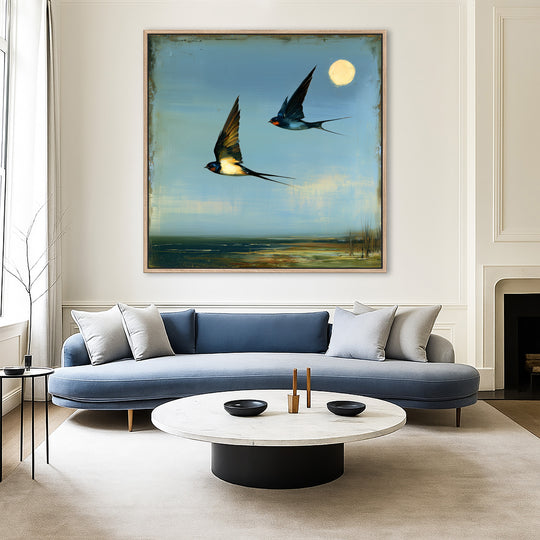 Large Swallow Canvas Print