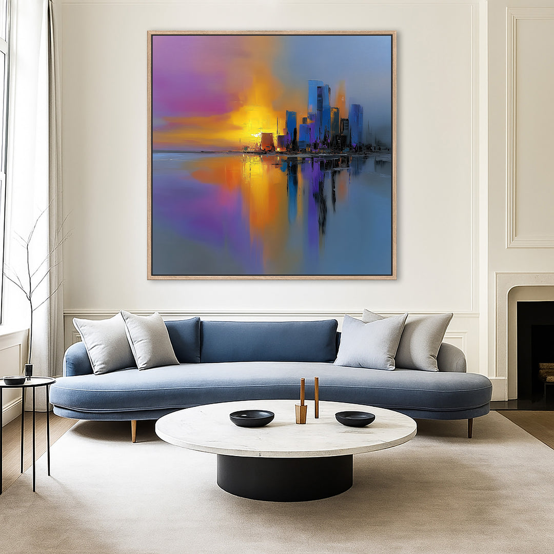 City Skyline Canvas Print