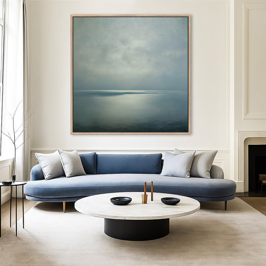 Minimal Ocean Canvas Print