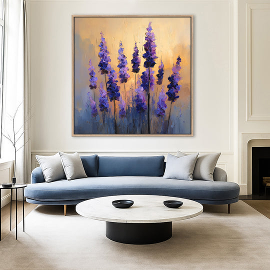 Purple Flower Canvas Print