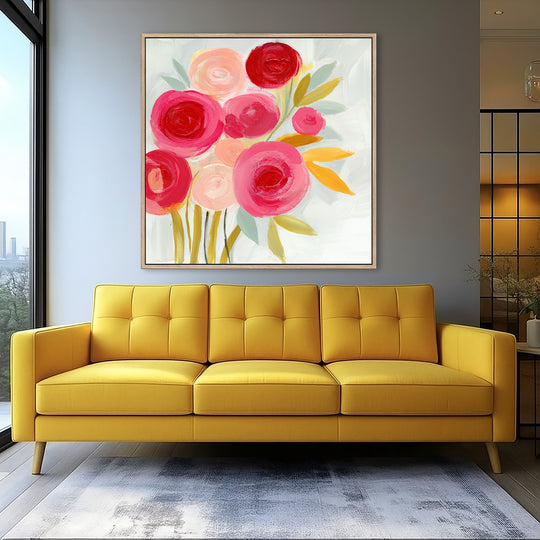 Pink Red Flower Bouquet