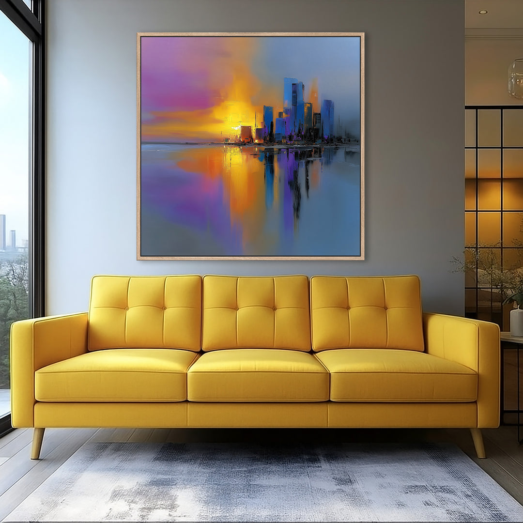 City Skyline Canvas Print