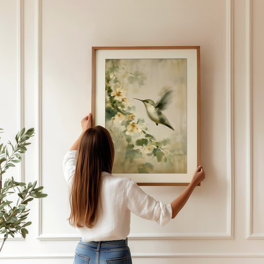 Cream Flower Wall Art