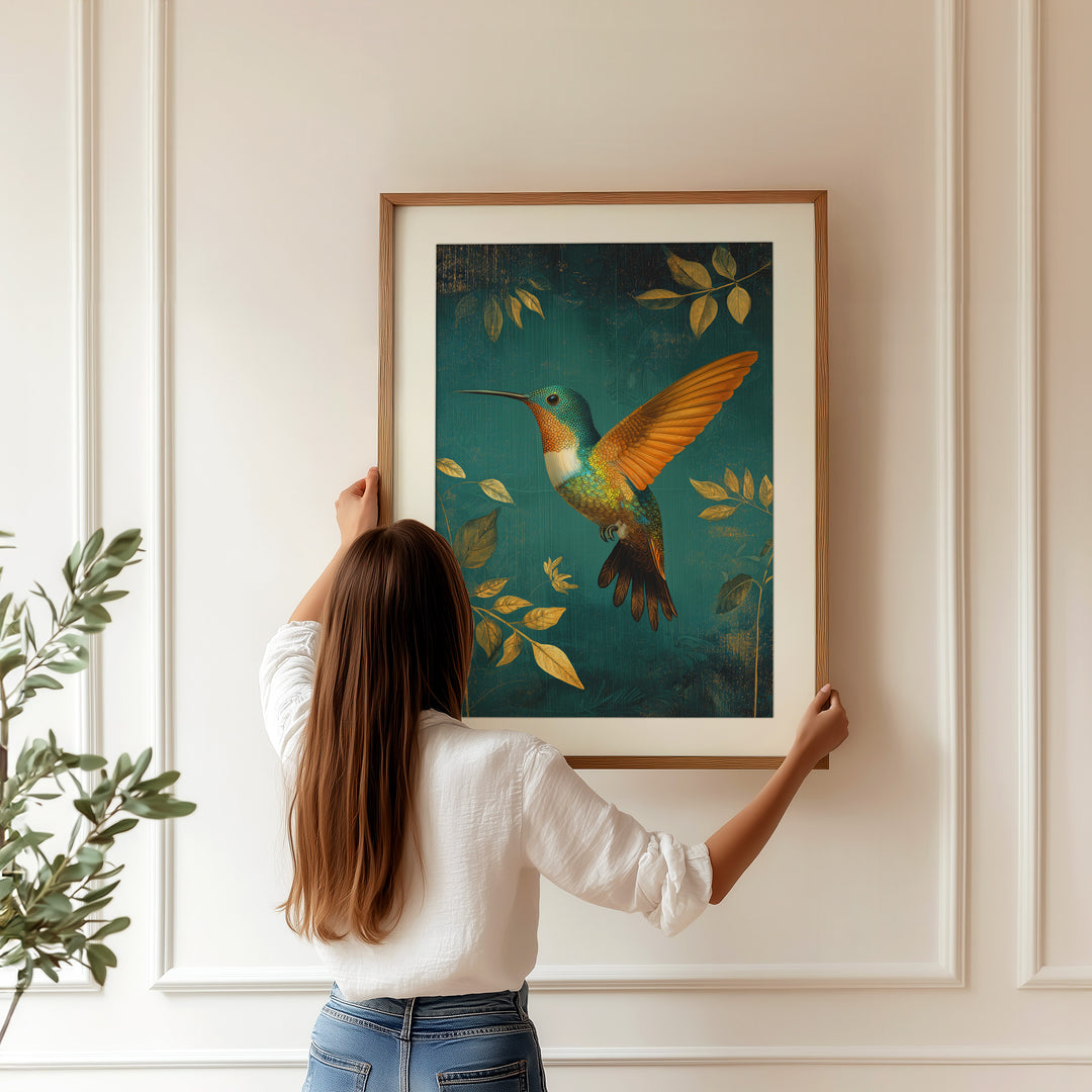 Hummingbird Art Print