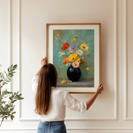 Floral Vase Art Print
