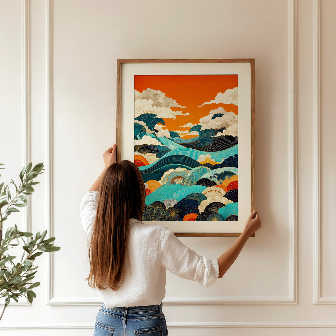 Japanese Wave Art Print