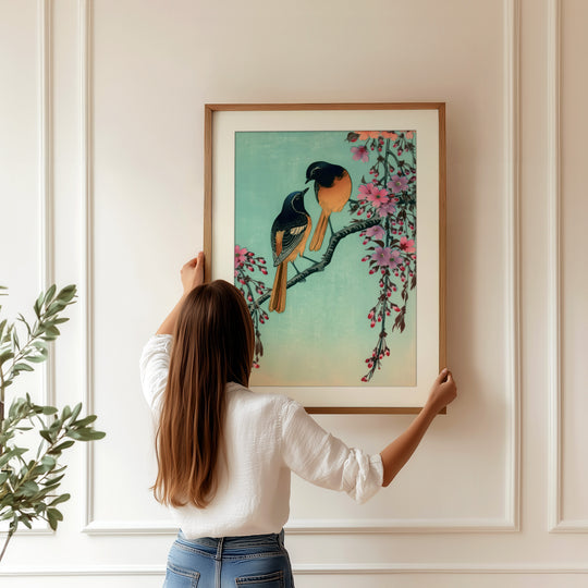 Japanese Bird Wall Art