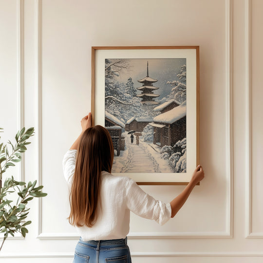 Pagoda Snowfall