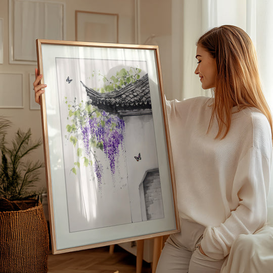 Wisteria Wall Art Print