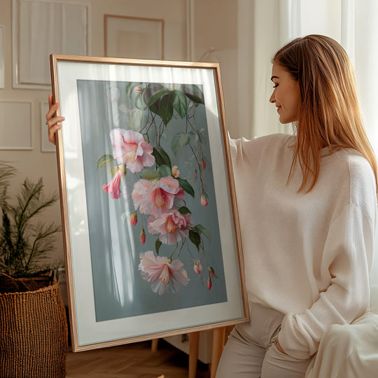 Pink Hibiscus Art Print