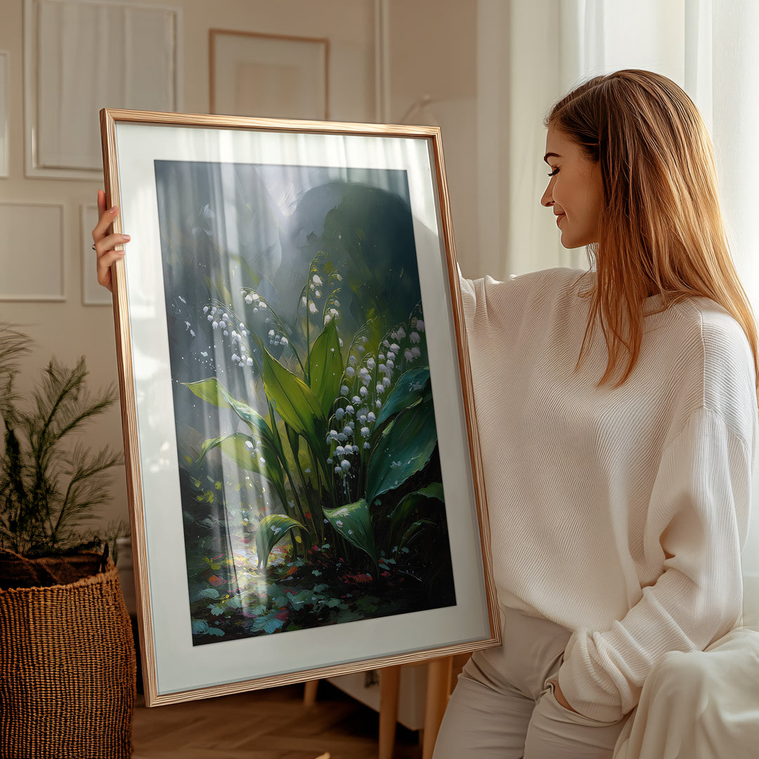 Lily of the Valley Wall Art Print