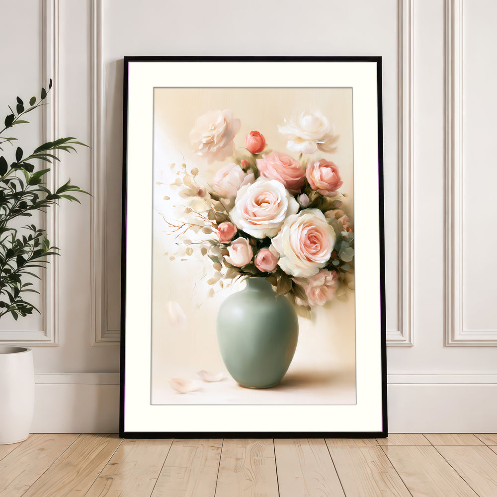 Pink Rose Art Print
